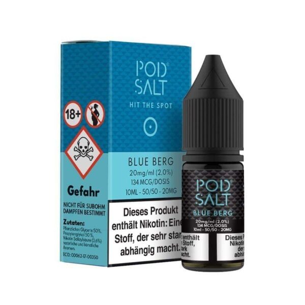 POD SALT BLUE BERG Nikotinsalz Liquid