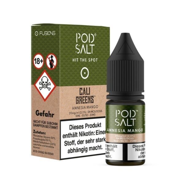 POD SALT AMNESIA MANGO Nikotinsalz Liquid