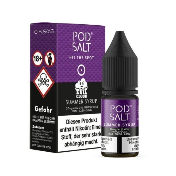 POD SALT FUSION SUMMER SYRUP Nikotinsalz Liquid 20mg