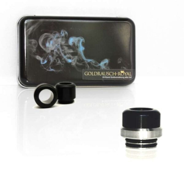 Goldrausch Edition No.1 810er Mundstück Set Edelstahl Mundstücke und Drip Tips