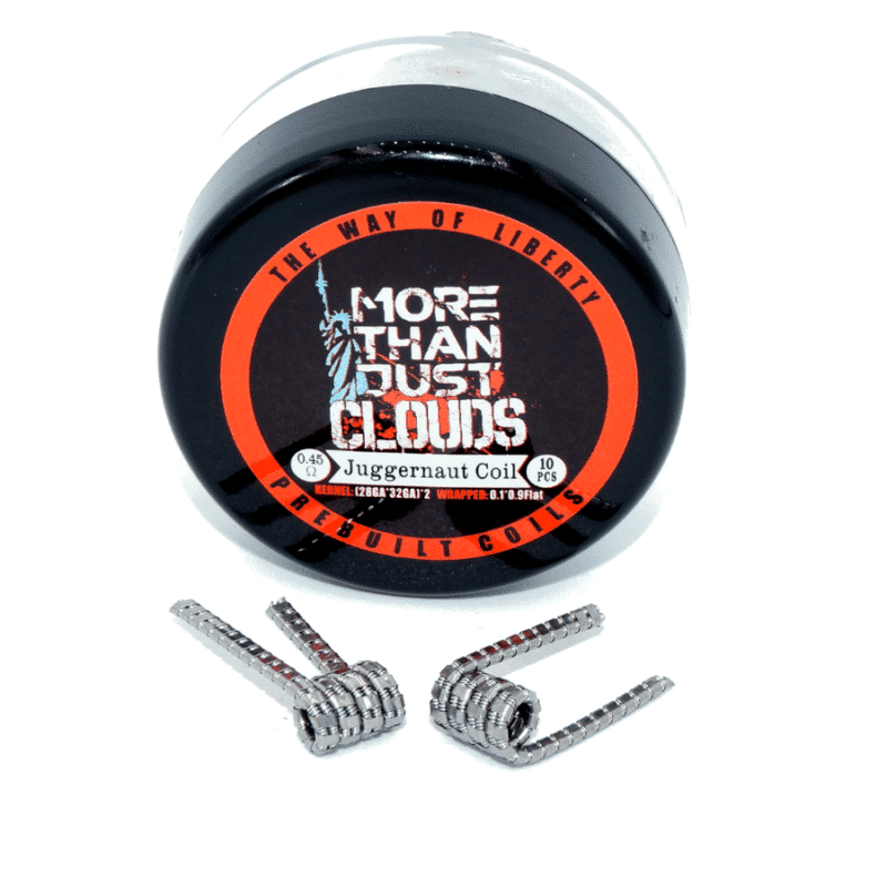 JuggernautKA10,45 TWOL Juggernaut KA1 0,45 Ohm TWOL prebuilt Coils für Selbstwickler und Verdampfer