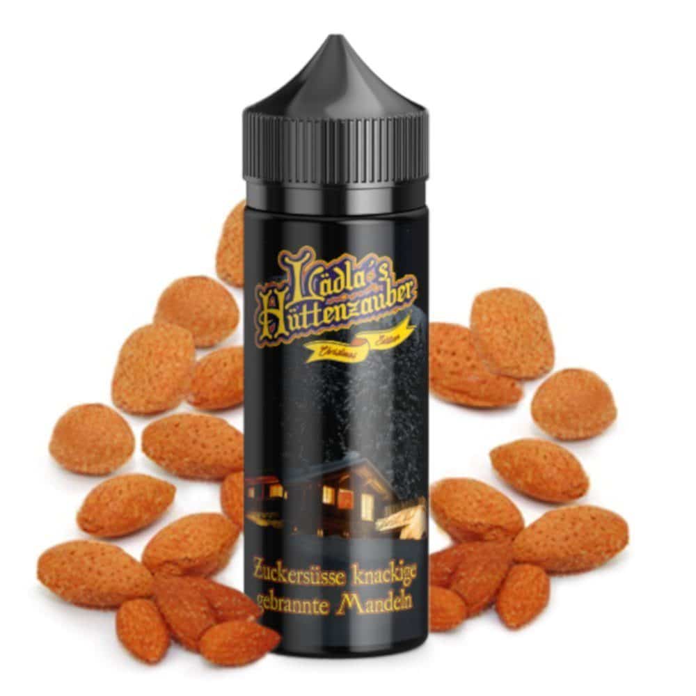 Laedla-juice-Huettenzauber-gebrannte-mandeln Aroma Longfill 10ml Lädla Juice Hüttenzauber zuckersüsse knackige gebrannte Mandeln