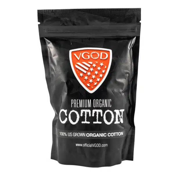 VGOD-Watte-Organic-Cotton VGOD Premium Organic Cotton Wickelwatte für Selbstwickler, Dampferwatte