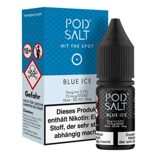 Blue Ice Pod Salt Nikotinsalz 11mg/ml Liquid