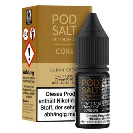 Pod Salt Cuban Creme Nikotinsalz Liquid