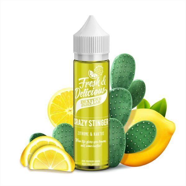 Dexter - Fresh & Delicious - Crazy Stinger 5ml Aroma Longfill Neues Dexter Aroma Fresh & Delicious