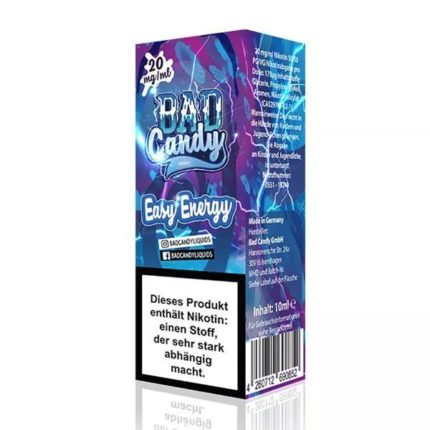 Neue Bad Candy Nikotinsalze Liquid