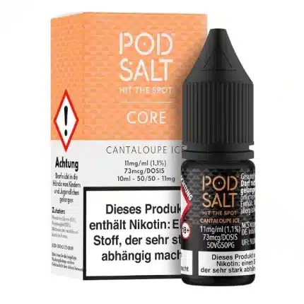 Pod Salt Cantaloupe Ice 11mg, Nikotinsalz Liquid