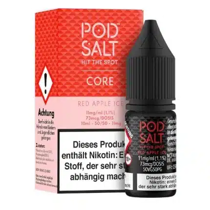 Pod Salt Red Apple Ice 11mg, Nikotinsalz Liquid