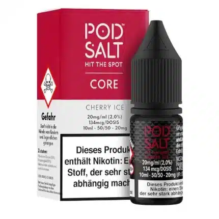 Pod Salt Cherry Ice 20mg 10ml Nikotinsalz Liquid