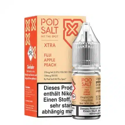 Pod Salt Xtra Fuji Apple Peach Nikotinsalz 20mg Nikotinsalz Liquid