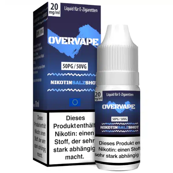 Overvape Nikotinsalz Shot 50 50 20mg Overvape Nikotinsalz Shot 50 50 20mg/ml