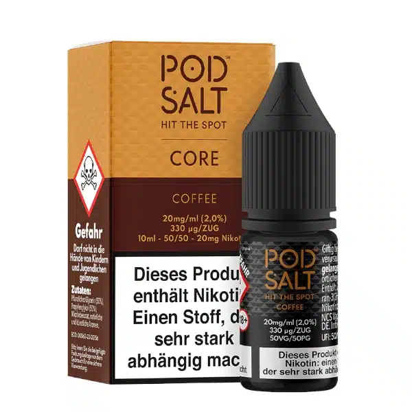 Pod Salt Coffee Nikotinsalz 20mg Pod Salt Coffee Nikotinsalz 20mg