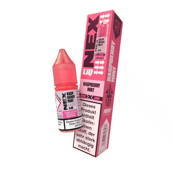 Pod Salt NexLiq 10mg Raspberry Mint Pod Salt NexLiq Raspberry Mint Nikotinsalz 10mg