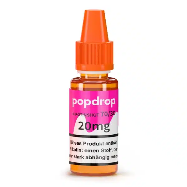 Popdrop Nikotin Shot 70VG/30PG 20mg 10ml