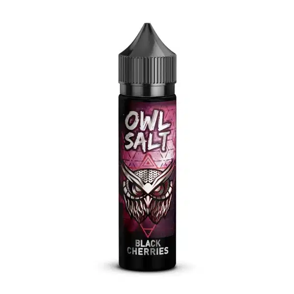 OWL Salt Longfill Black Cherries Aroma 10 ml in 60 ml
