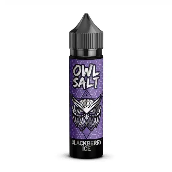 OWL Salt Longfill Blackberry Ice Aroma 10 ml in 60 ml