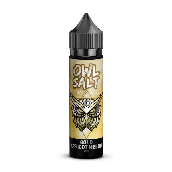 OWL Salt Longfill Gold Apricot Melon Aroma 10 ml in 60 ml OWL Salt Longfill Gold Apricot Melon Aroma 10 ml in 60 ml