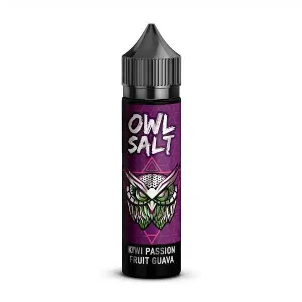 OWL Salt Longfill Kiwi Passionfruit Guava Aroma 10 ml in 60 ml OWL Salt Longfill Kiwi Passionfruit Guava Aroma 10 ml in 60 ml