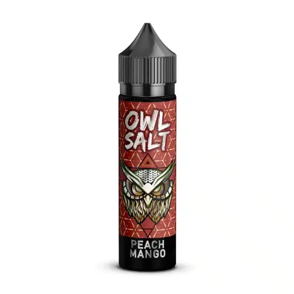 OWL Salt Longfill Peach Mango Aroma 10 ml in 60 ml OWL Salt Longfill Peach Mango Aroma 10 ml in 60 ml