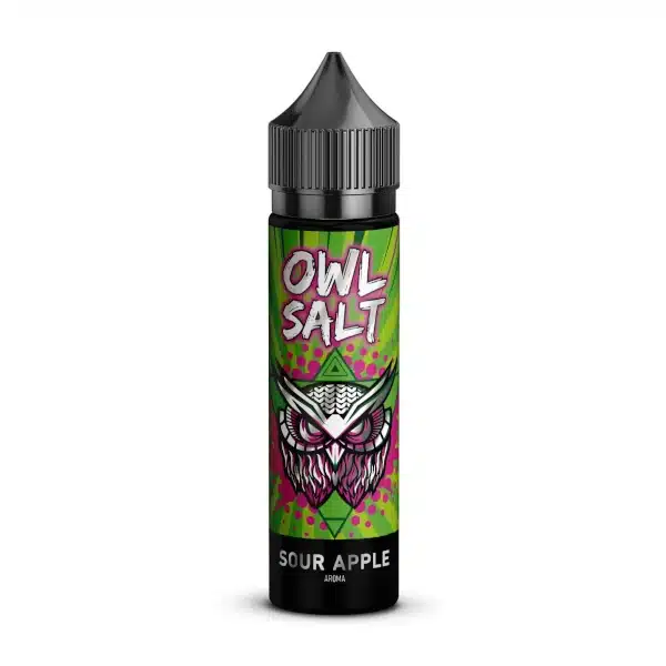 OWL Salt Longfill Sour Apple Aroma 10 ml in 60 ml OWL Salt Longfill Sour Apple Aroma 10 ml in 60 ml