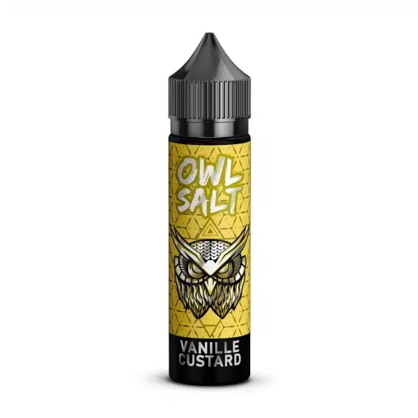 OWL Salt Longfill Vanille Custard Aroma 10 ml in 60 ml OWL Salt Longfill Vanille Custard Aroma 10 ml in 60 ml