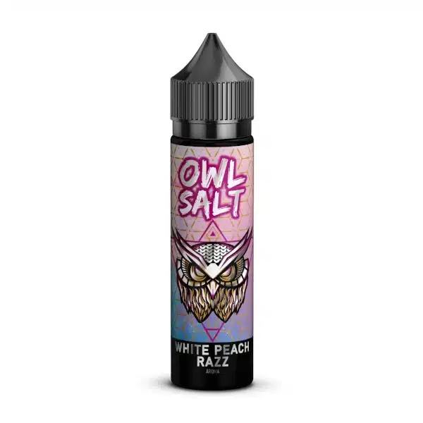 OWL Salt Longfill White Peach Razz Aroma 10 ml in 60 ml