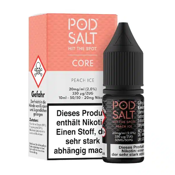 Pod Salt Peach ice Nikotinsalz 20mg Pod Salt Peach ice Nikotinsalz 20mg