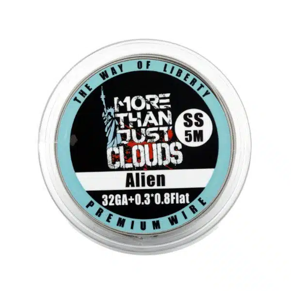 TWOL Draht SS316L Edelstahl Alien 32ga+0,3*0,8 Flat Drahtrollen Coils für Selbstwickler und Verdampfer