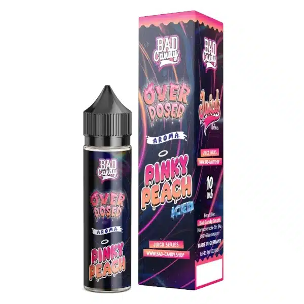 BAD CANDY JUICD SERIES Pinky Peach Iced Aroma 10ml BAD CANDY JUICD SERIES Pinky Peach Iced Aroma 10ml