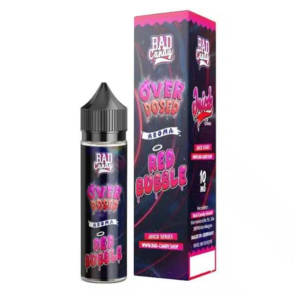 BAD CANDY JUICD SERIES Red Bubble Aroma 10ml BAD CANDY JUICD SERIES Red Bubble Aroma 10ml