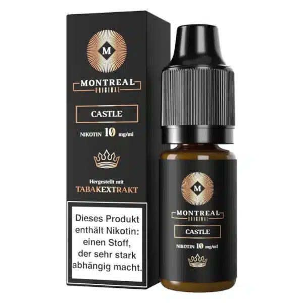 Montreal Castle Nikotinsalz Liquid 10mg 10ml Montreal Castle Nikotinsalz Liquid 10mg 10ml