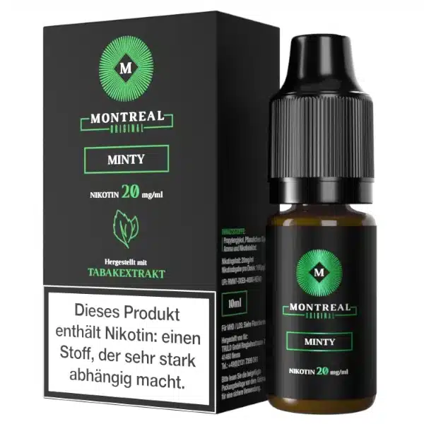 Montreal Minty Nikotinsalz Liquid 20mg 10ml Montreal Minty Nikotinsalz Liquid 20mg 10ml